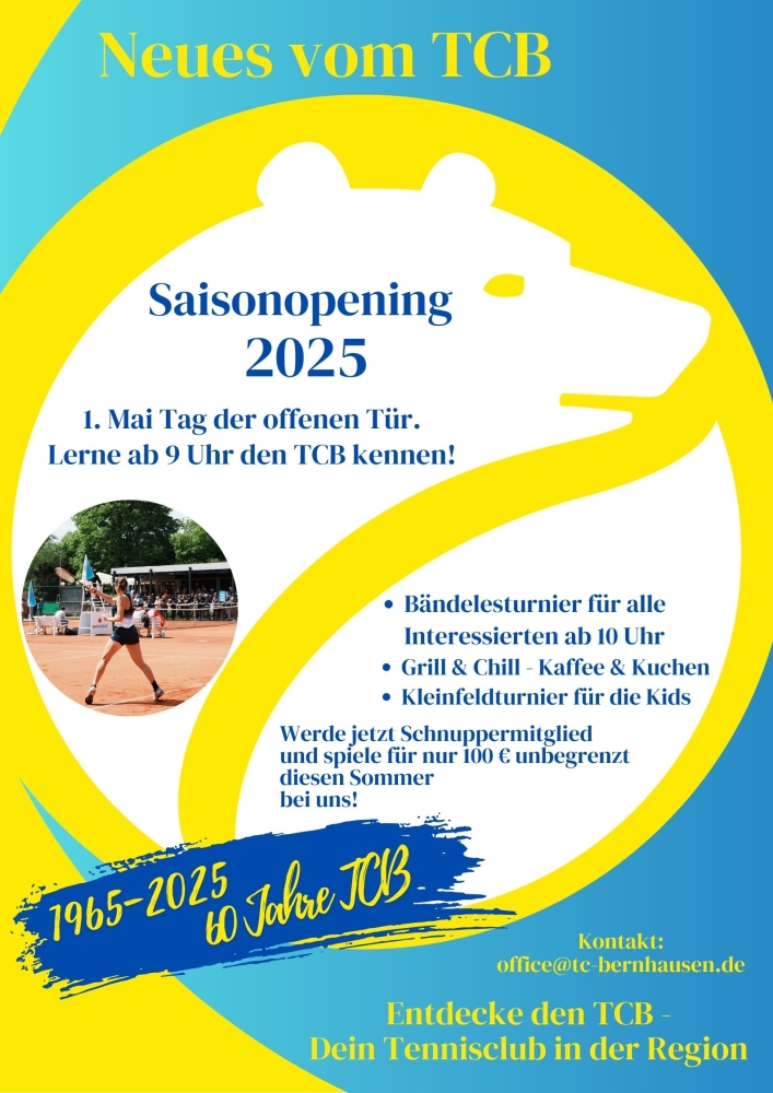 Plakat Saison Opening 2025